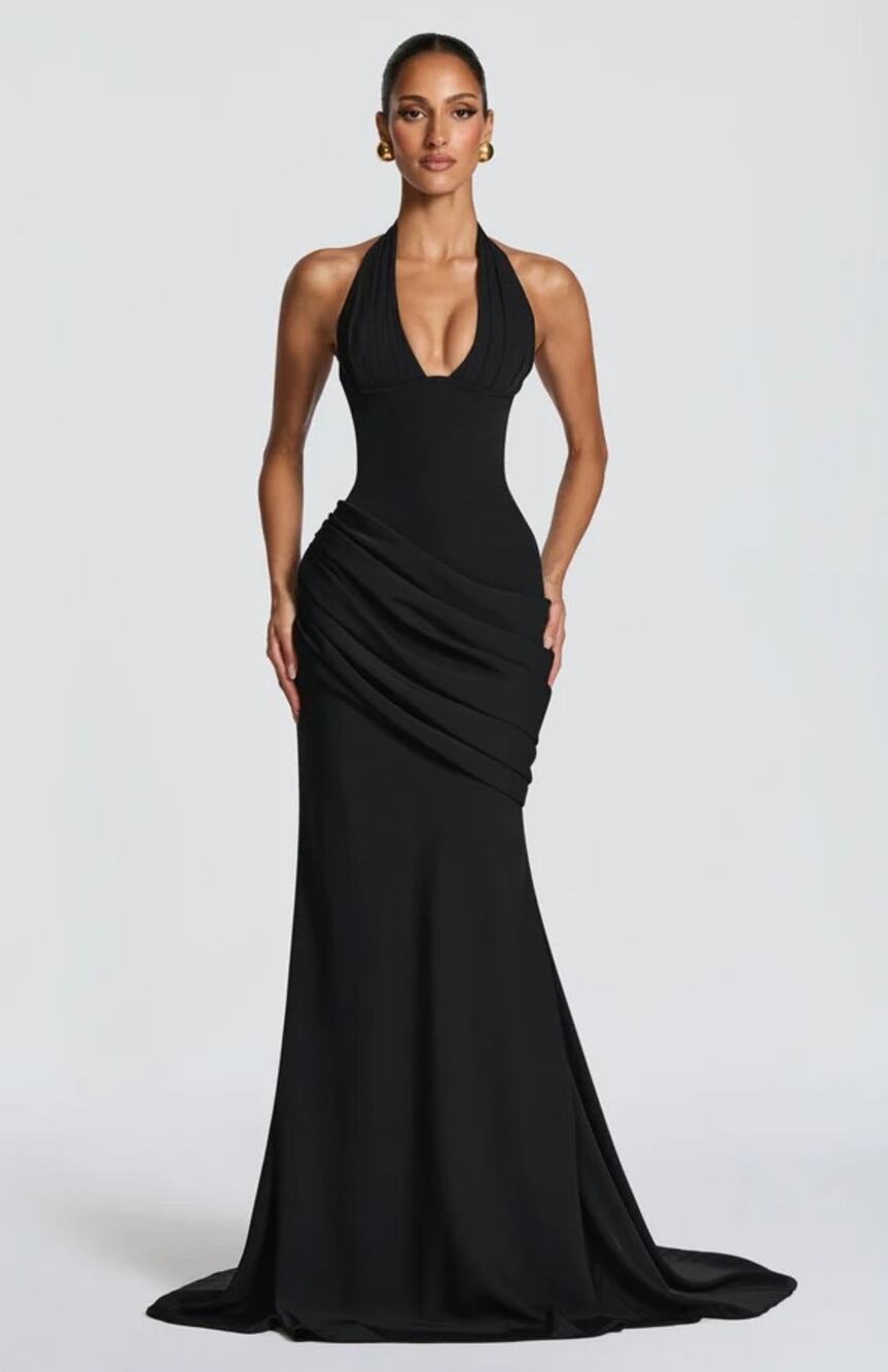 BABYBOO Nehemia Gown Dress Black Sz XXL NWT $256